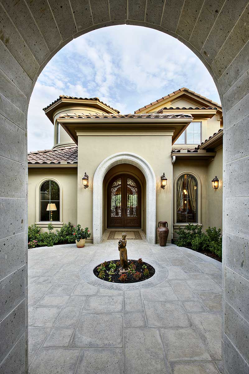 Courtyard Entry