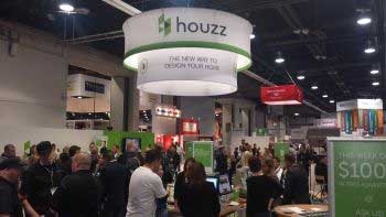 houzz booth at 2015 ibs