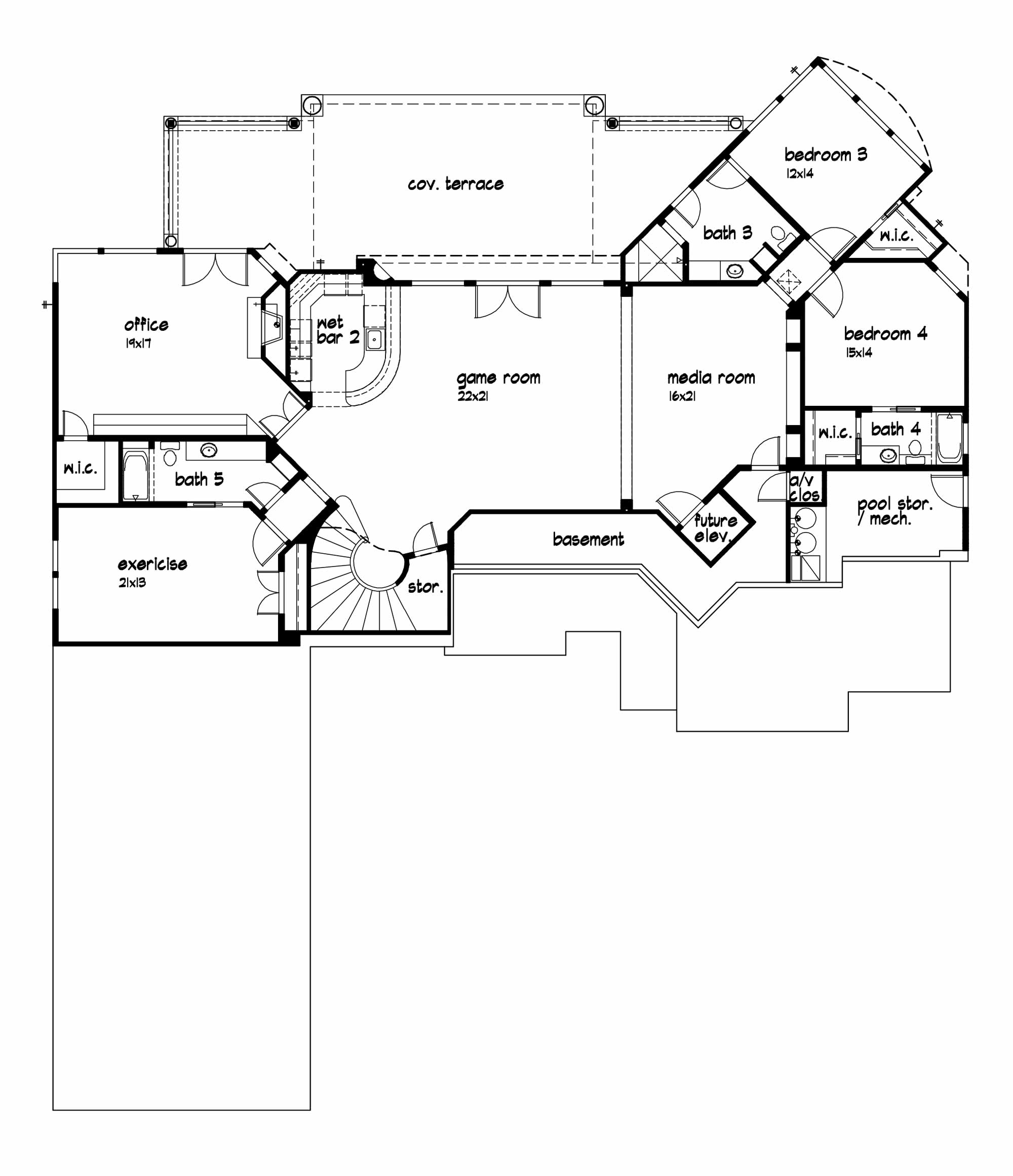 Texas French Chateau 6042 | Sterling Custom Homes, image size:2000x2321