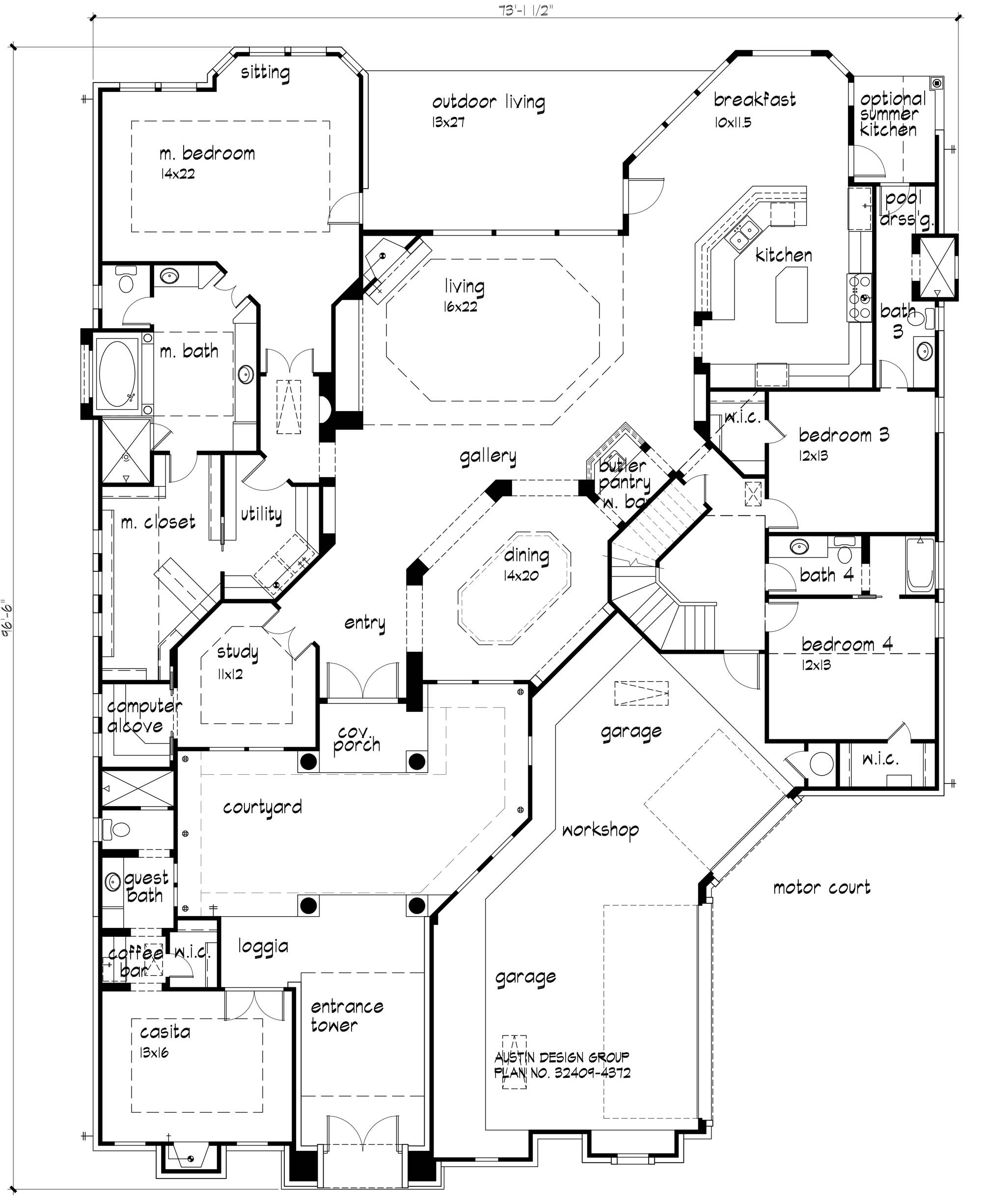 Portfolio 4372 Floorplan 1st Floor