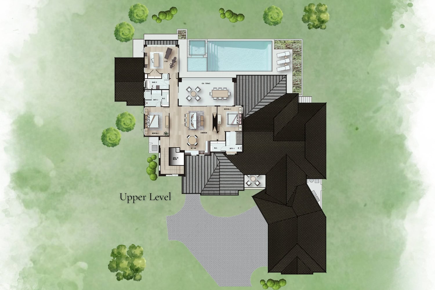 108 Montana Del Oro Marking Floor Plan 2nd Floor